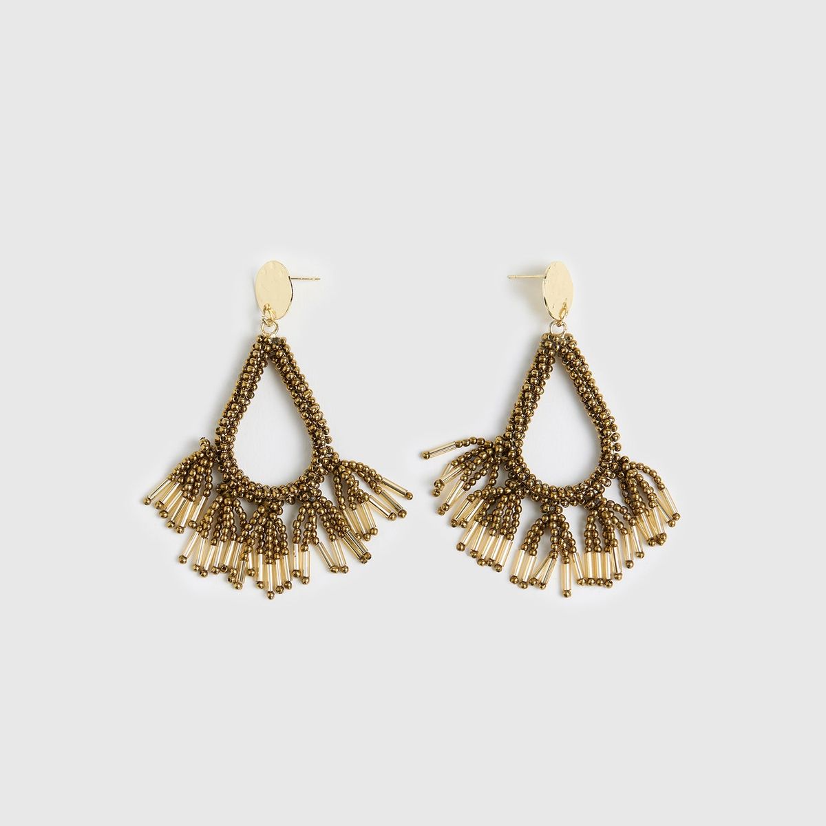 LOUNGE - Aros Mujer Mostacillas Colgantes