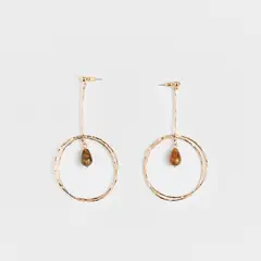 LOUNGE - Aros Mujer Círculos Textura