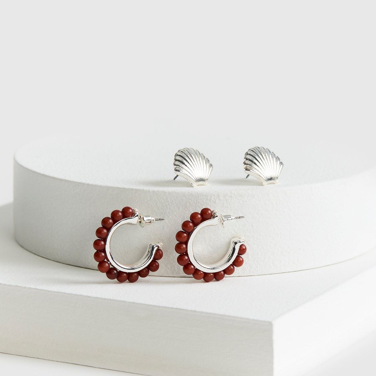 LOUNGE - Set Aros Mujer Mostacillas