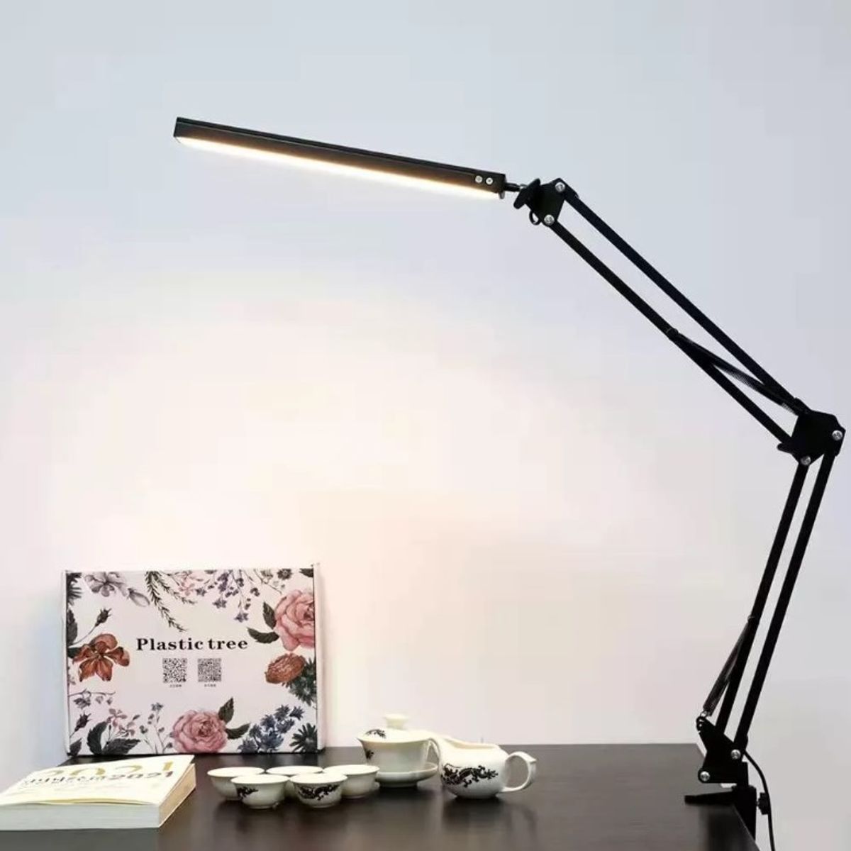 GENERICO - Lámpara Led Flexible Con Clip Escritorio Estudio Dibujo