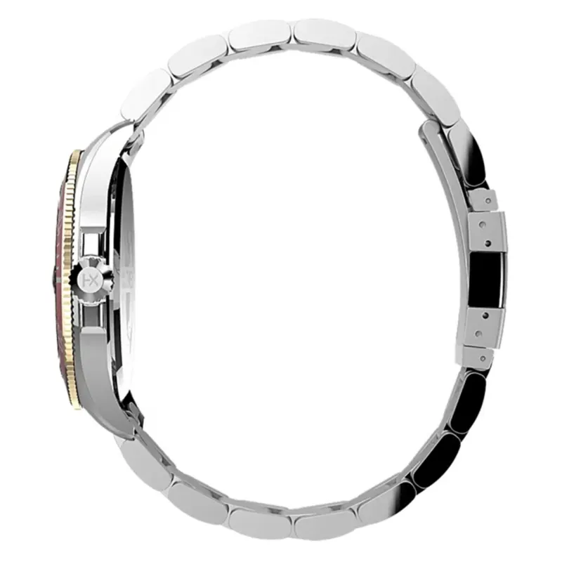 TIMEX - RELOJ TIMEX TW2V27400 QUARTZ PLATEADO HOMBRE