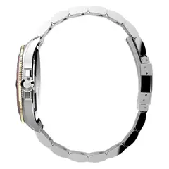 TIMEX - RELOJ TW2V27400 QUARTZ PLATEADO HOMBRE