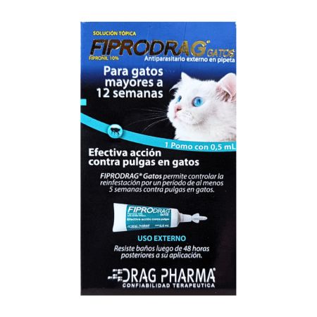 Fiprodrag Pipeta Anti Pulgas Gatos 05ml