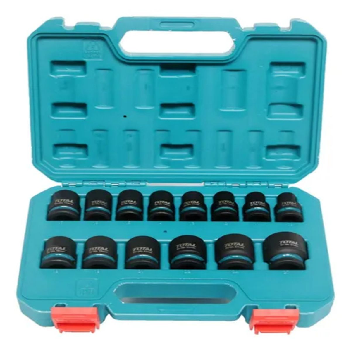 TOTAL TOOLS - Set Juego Dados Impacto 12 14 Piezas Total Thistd12141