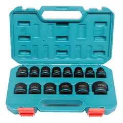 TOTAL TOOLS - Set Juego Dados Impacto 12 14 Piezas Total Thistd12141