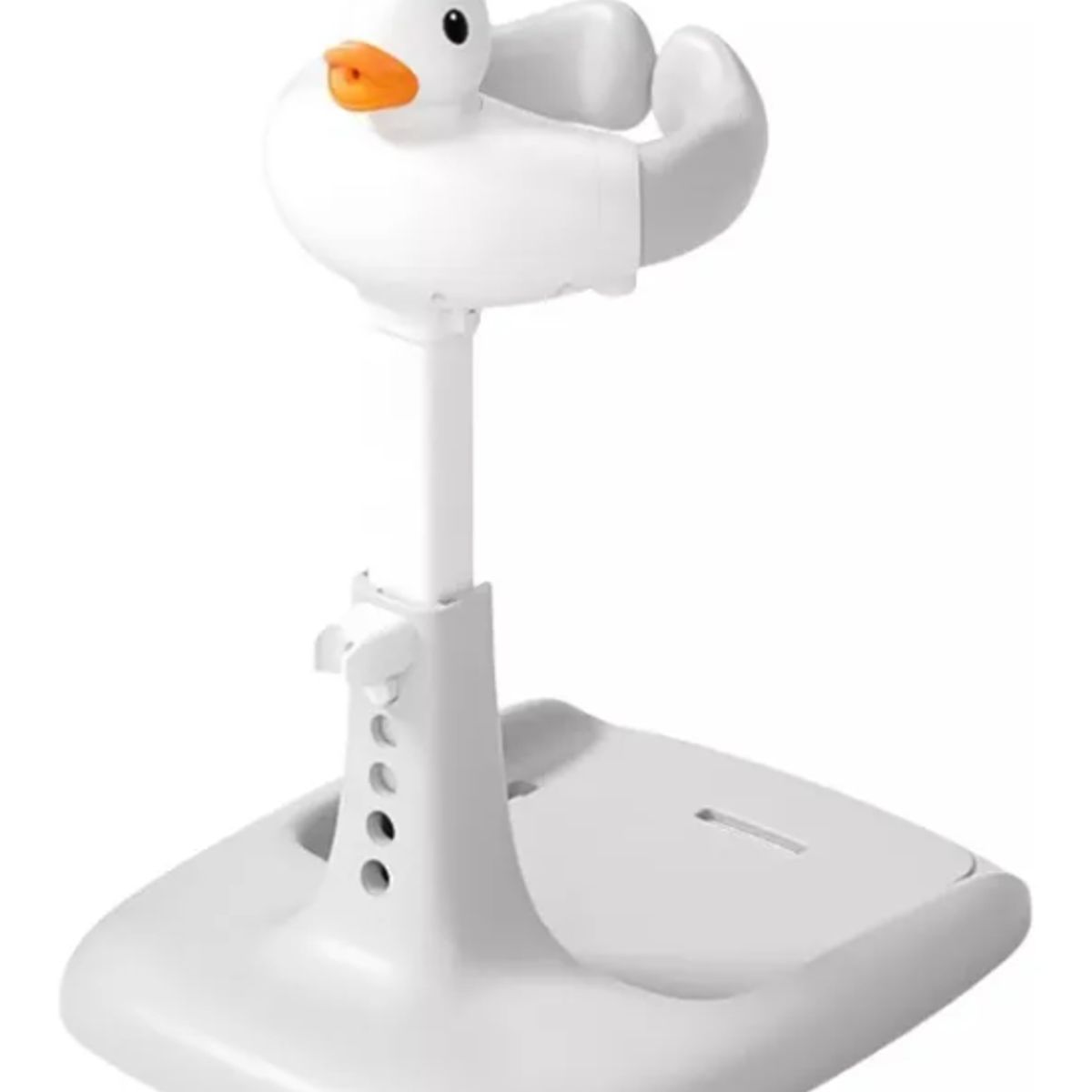GENERICO - Soporte De Pie Para Ducha De Baño Soporte De Baño Para Niños Blanco Pato