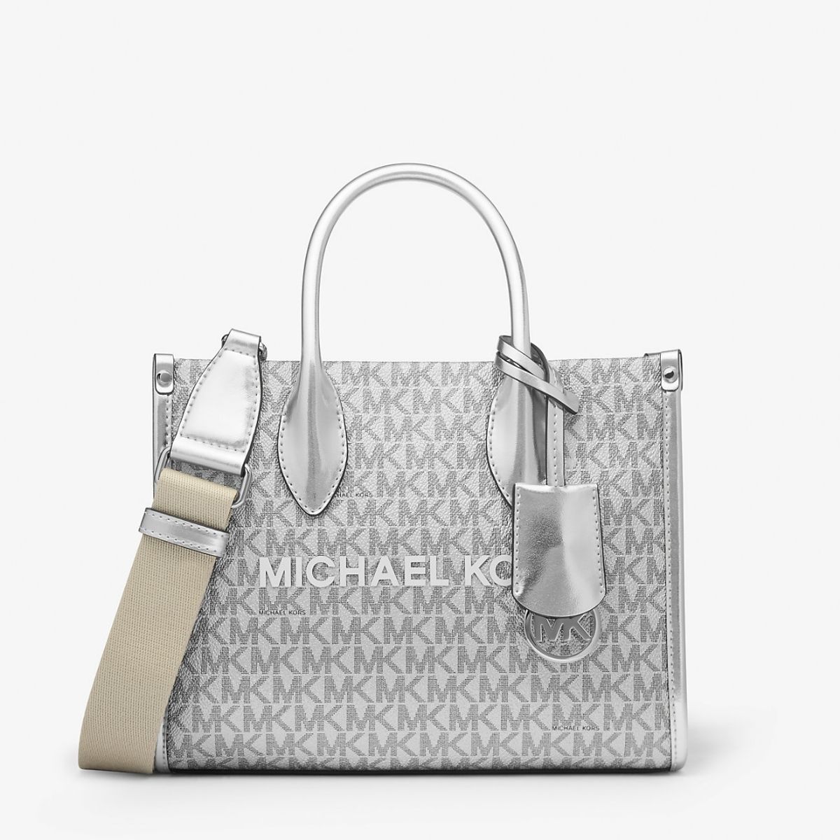 MICHAEL KORS - Cartera Michael Kors Mirella Small Silver