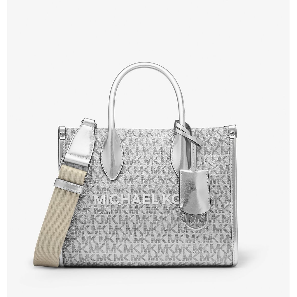 MICHAEL KORS - Cartera Michael Kors Mirella Small Silver