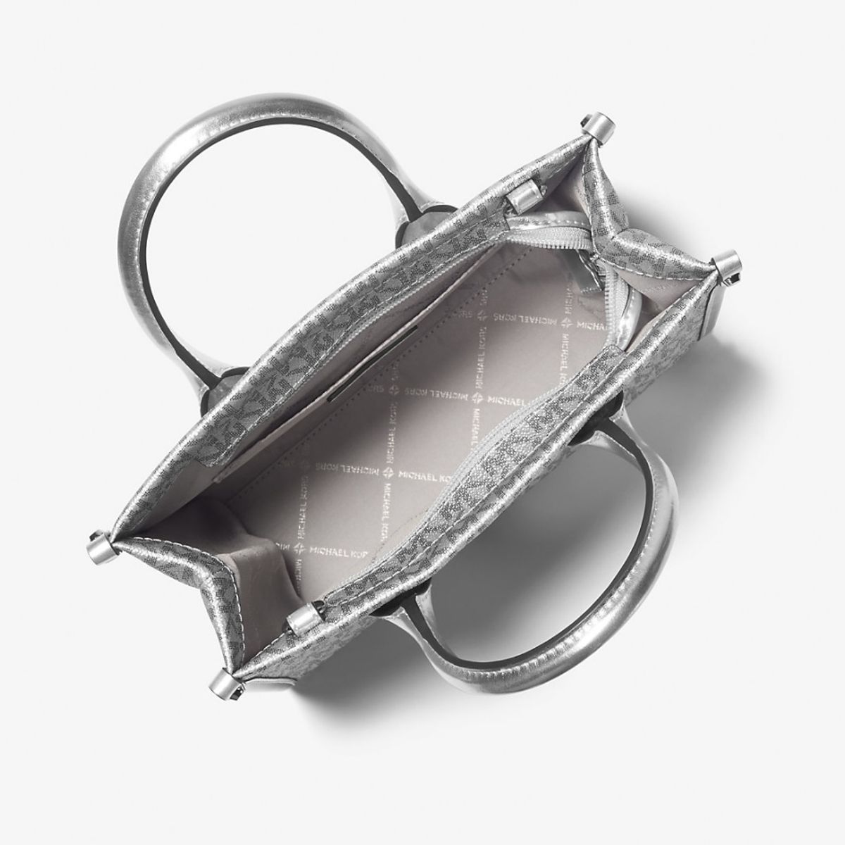 MICHAEL KORS - Cartera Michael Kors Mirella Small Silver