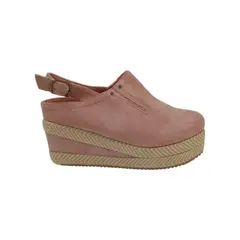 HERIEL - Zapato Panchita Rosa Gamuza