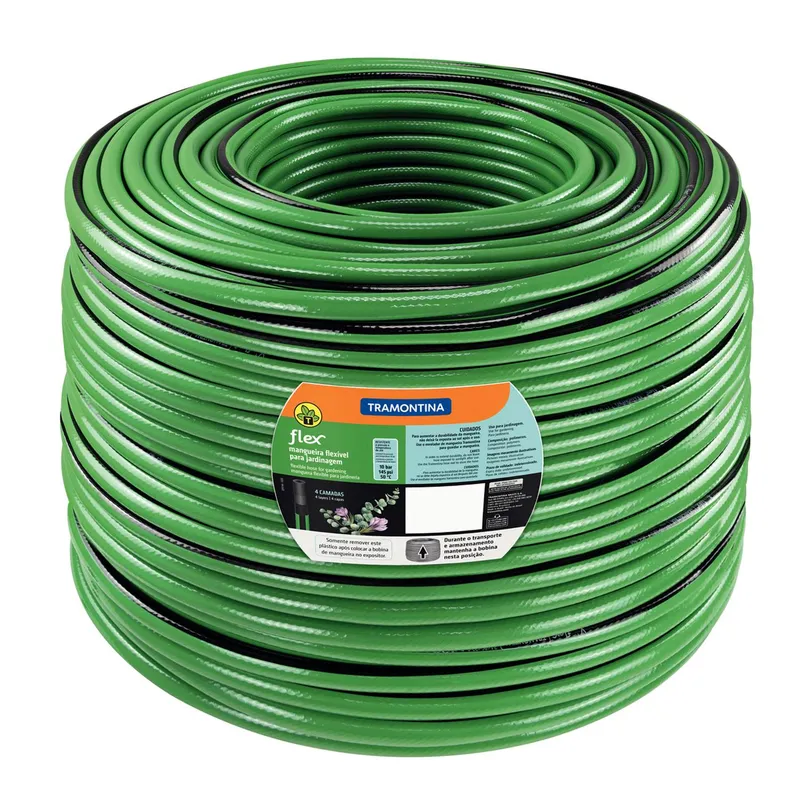 TRAMONTINA - Manguera Jardin Flex 1/2" 4 Capas 200M