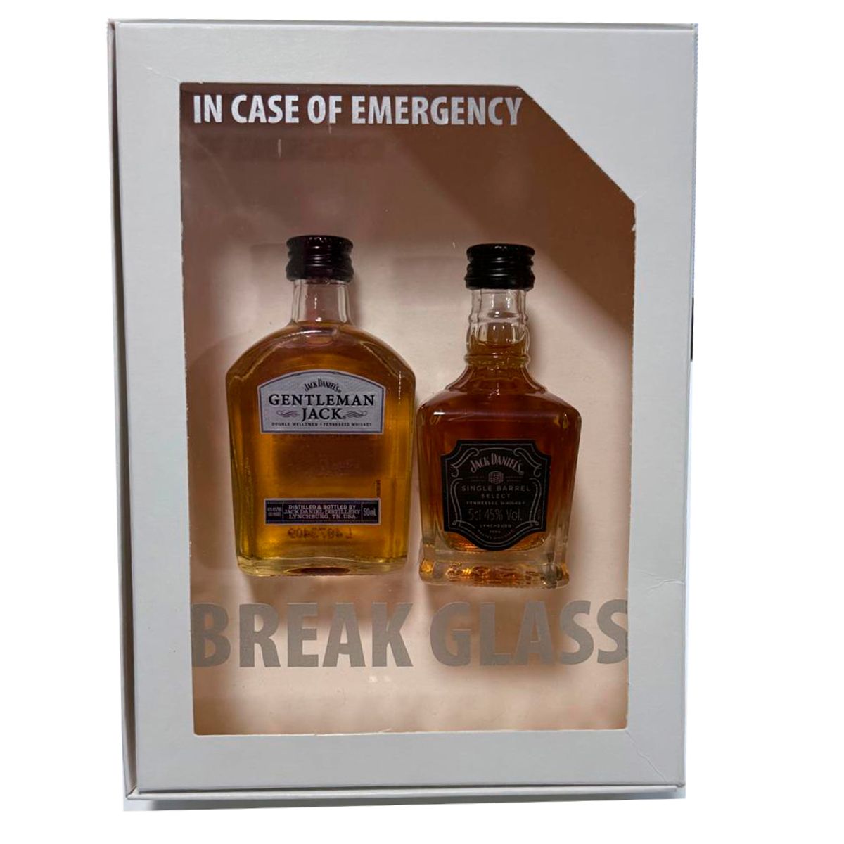 JACK DANIELS - Pack Regalo 2 Miniaturas Jack Daniels