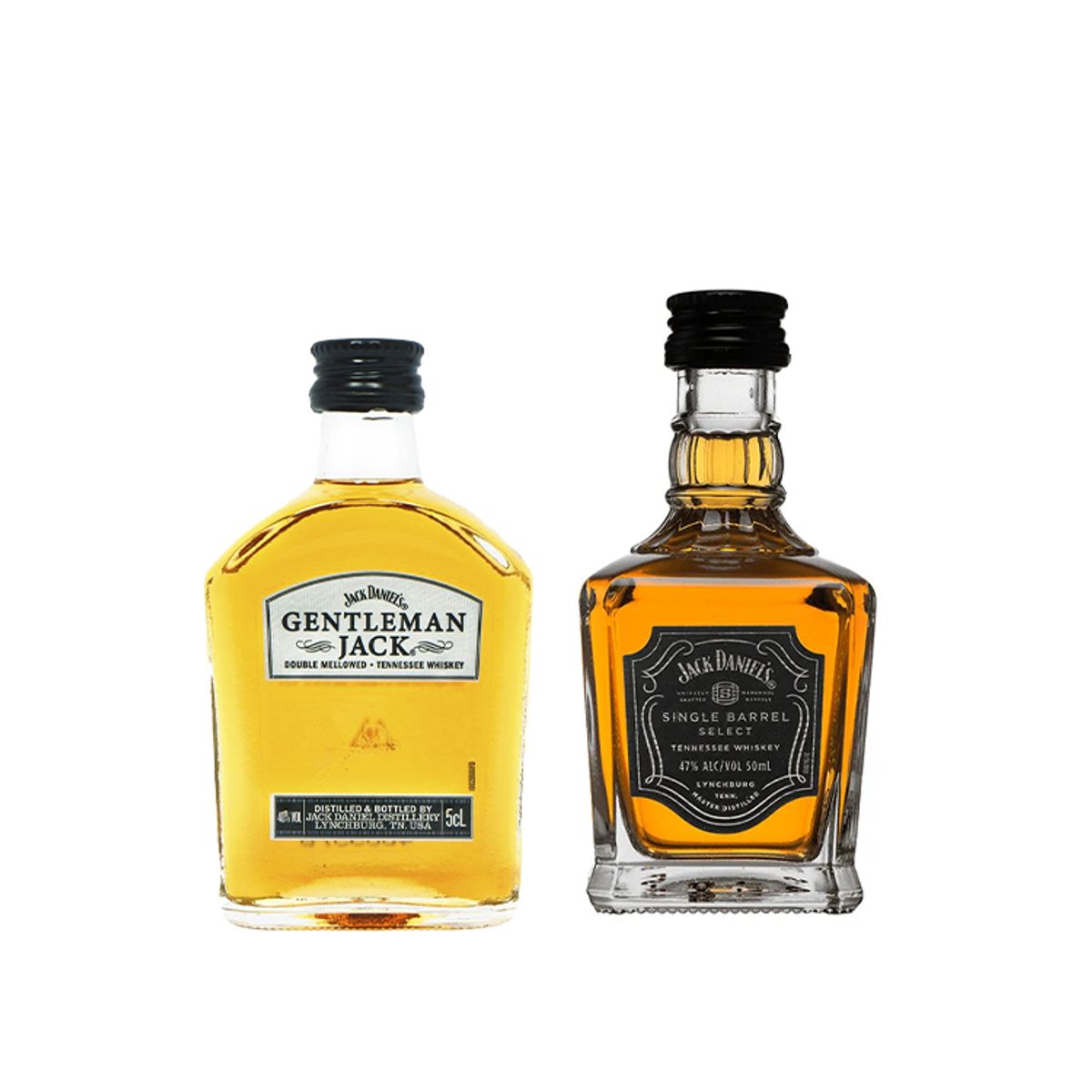 JACK DANIELS - Pack Regalo 2 Miniaturas Jack Daniels