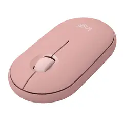 LOGITECH - Mouse Bluetooth M350s Inalambrico Silent Touch Rosado