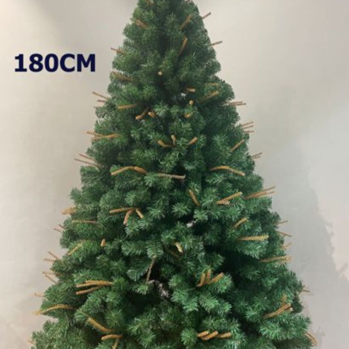 GENERICO - Arbol de Navidad Artificial Pino Verde con Ramas Cafe 1,80 mts