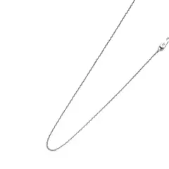 JB JOYAS BARON - Cadena de Plata Esterlina 925 Limada 2,1gr. a 2,6gr.