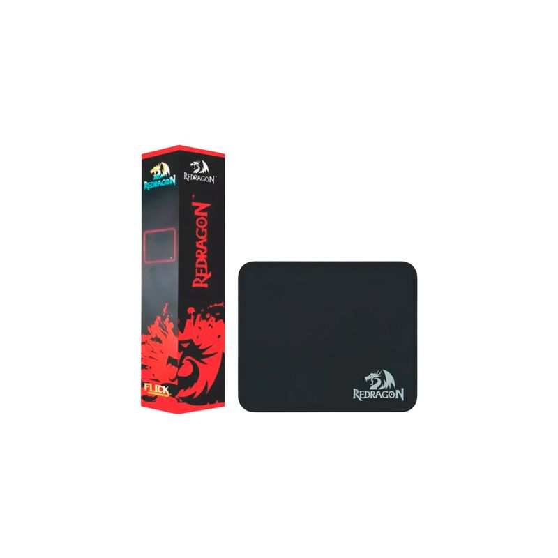 REDRAGON - Mouse Pad Gamer Redragon Flick L Negro