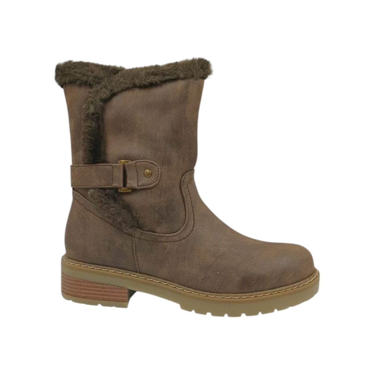 HERIEL - Bota Café Chiporro Mujer