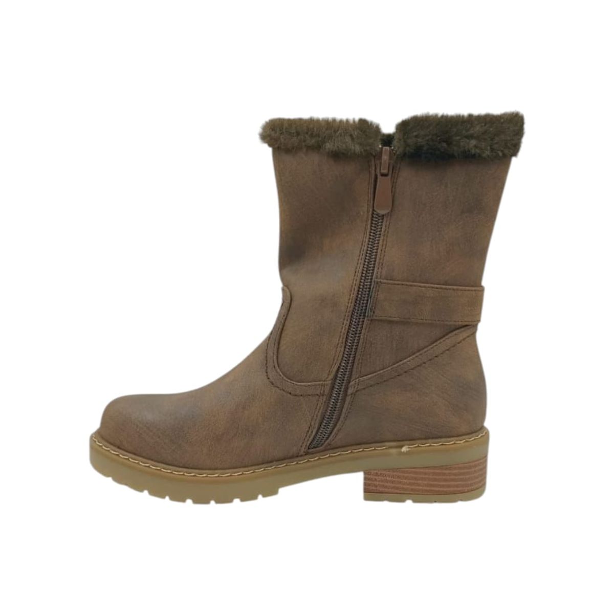 HERIEL - Bota Café Chiporro Mujer