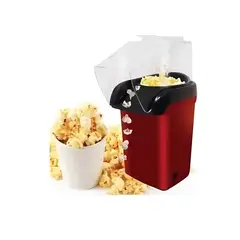 GENERICO - Máquina Para Palomitas De Maíz - Cabritas 1200w Popcorn Color Rojo