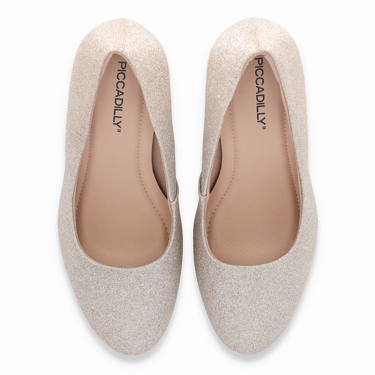PICCADILLY - Zapato Mujer Champagne/Glitter Evelin Piccadilly