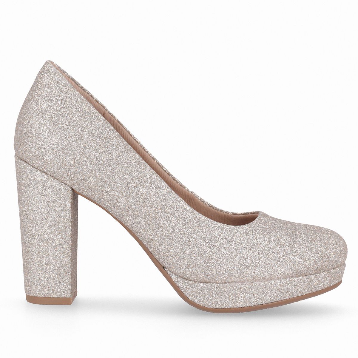 PICCADILLY - Zapato Mujer Champagne/Glitter Evelin Piccadilly