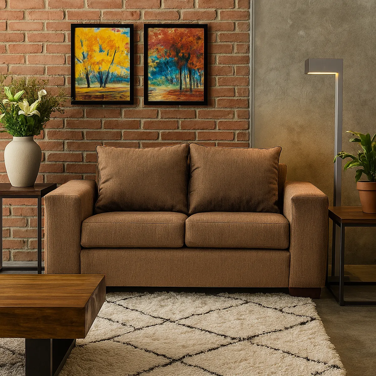 DKORA - Sofa 2 Cuerpos Connor Beige