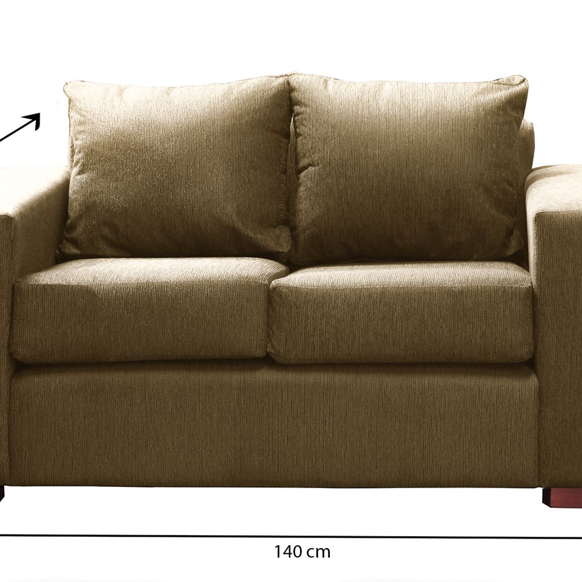 DKORA - Sofa 2 Cuerpos Connor Beige