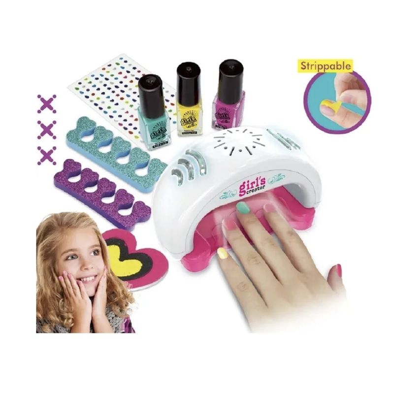 GENERICO - Juego De Manicure Niñas Secado De Uñas Kit Belleza
