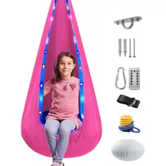 EVERSO - Columpio Sensorial Hamaca Niños Interior Y Exterio