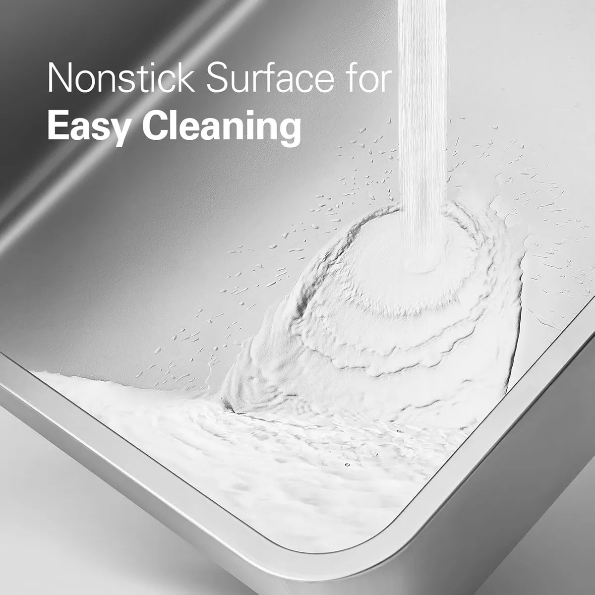 EVERSO - Arenero Gato Grande Baño Sanitario Acero Inoxidable Con Pala