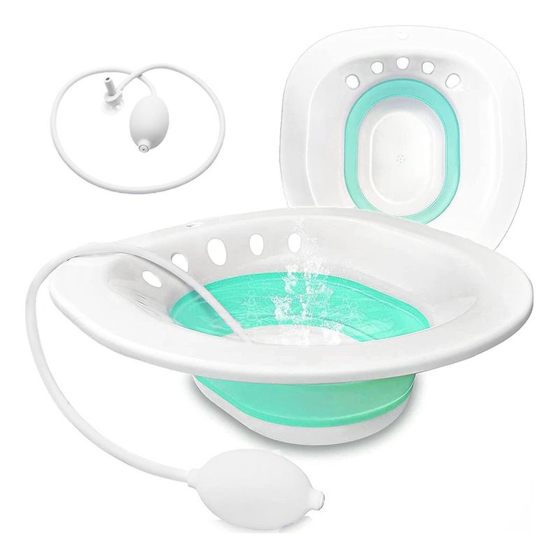 EVERSO - Baño De Asiento Alivio Hemorroides Embarazo Bidé Plegable