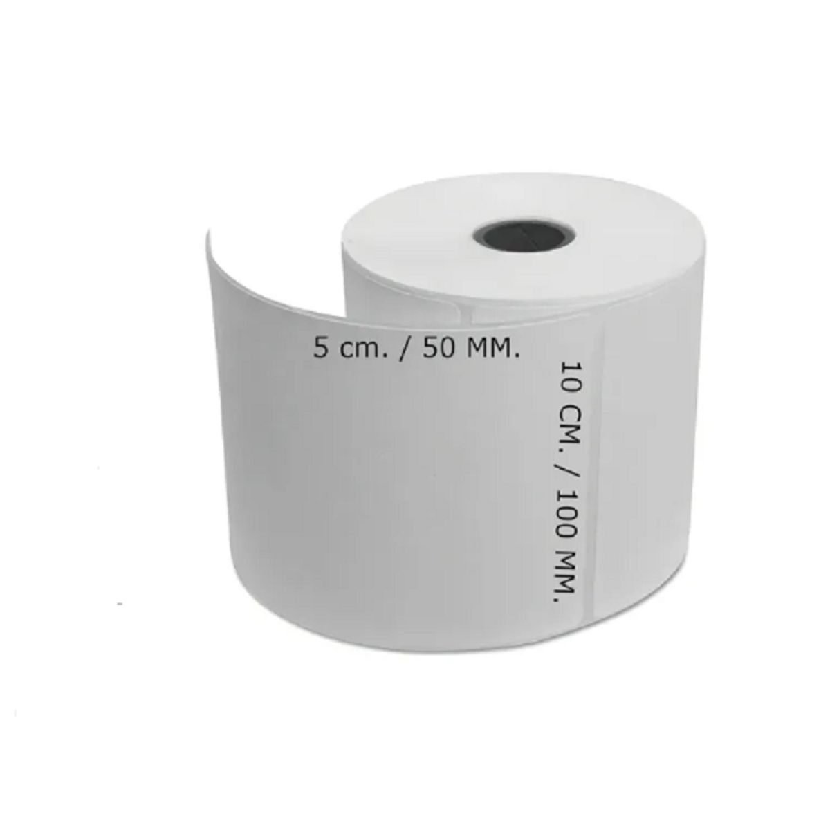 GENERICO - Rollo Etiquetas Termica Autoadhesivas 100 x 100 Mm 500 Uds pack de 10