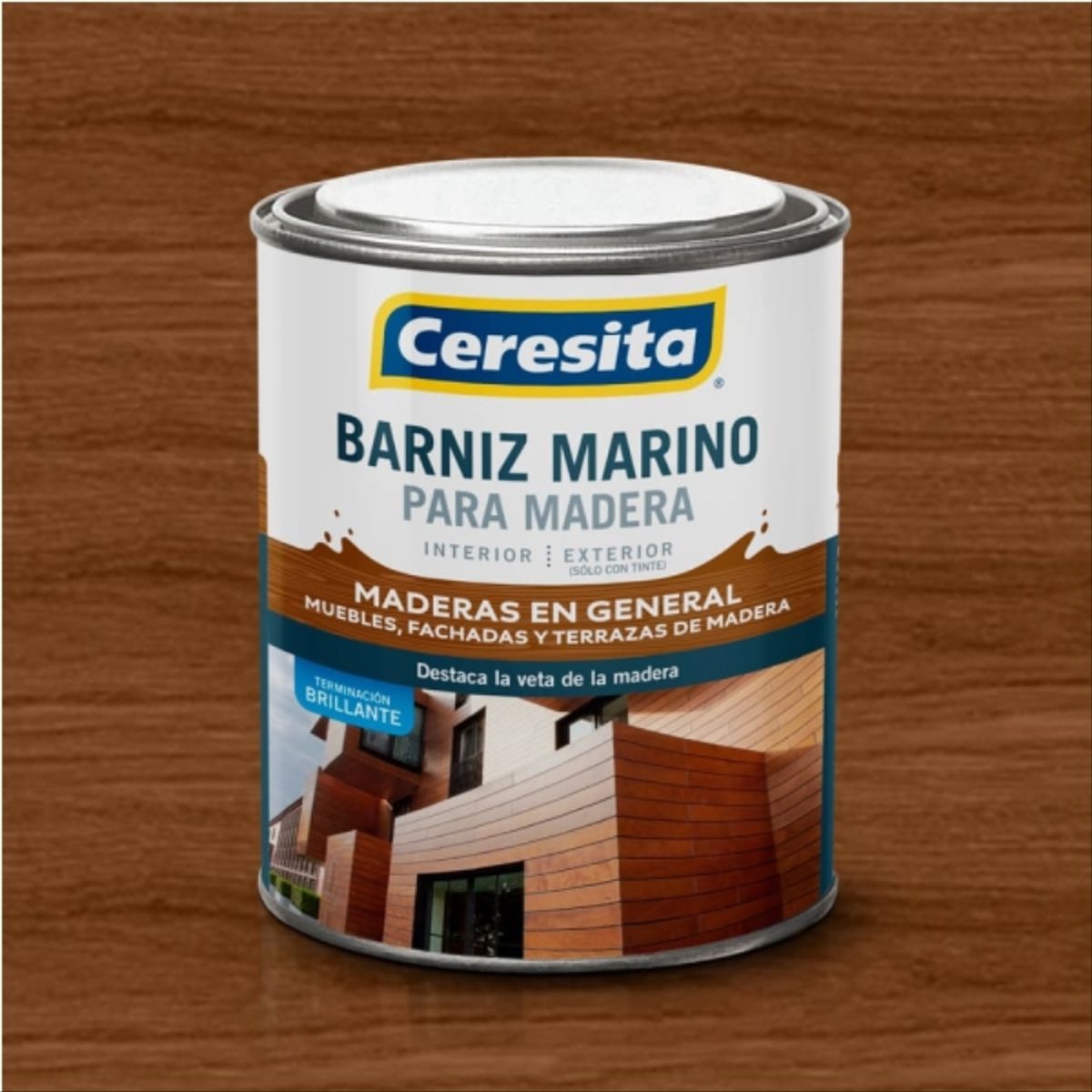 CERESITA - Barniz marino roble claro 1/4 gal