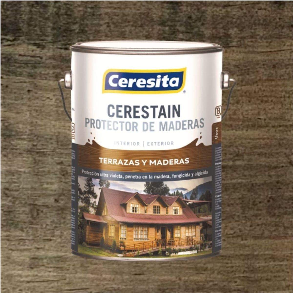 CERESITA - Protector de madera Cerestain negro 1 gal