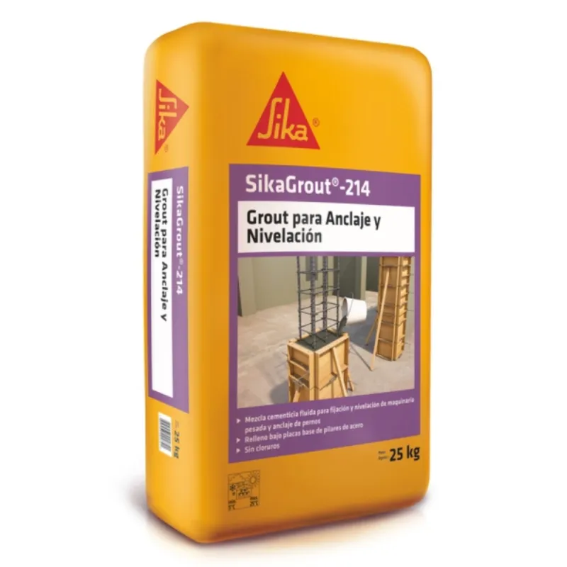 SIKA - Mezcla cementicia Sika grout 214 saco 25kg