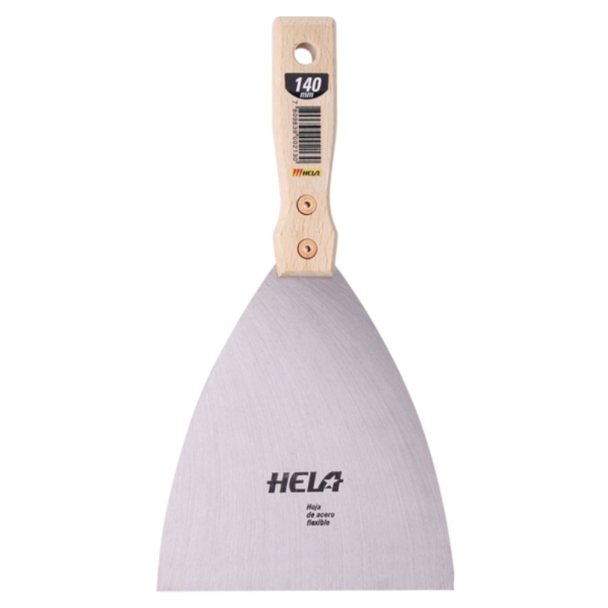 HELA - Espátula acero flexible York 140 mm