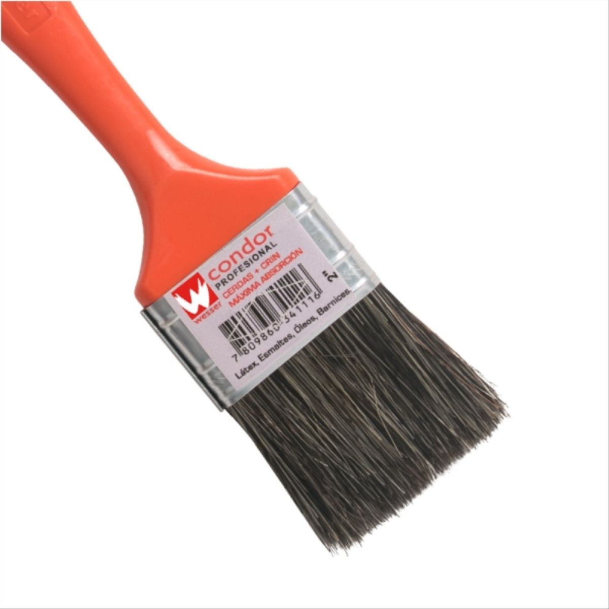 CONDOR - Brocha Profesional naranja 1/2x2"