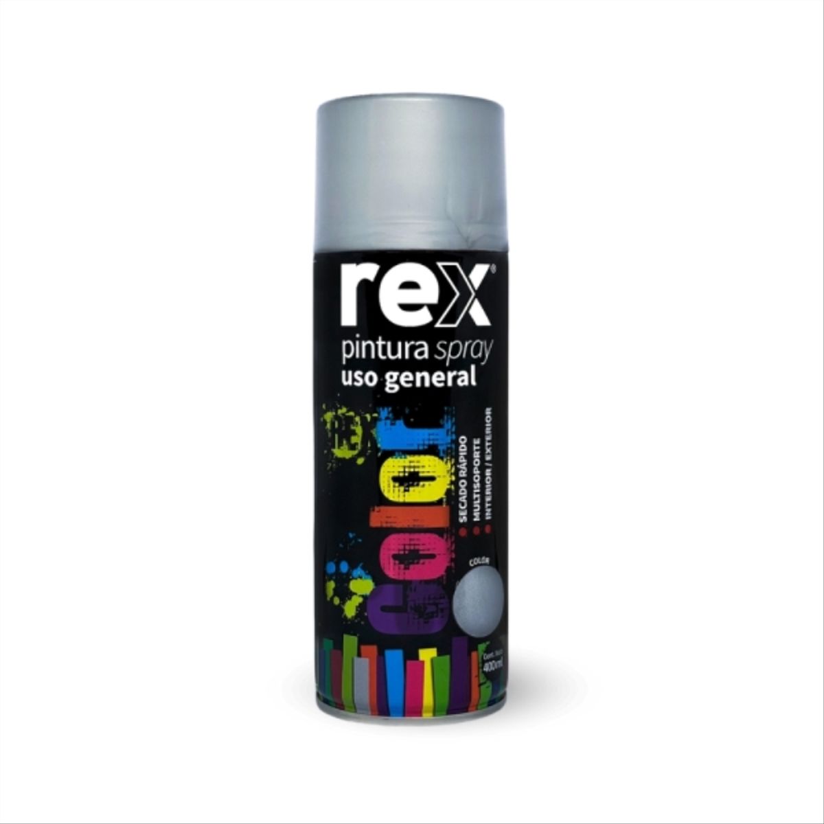 REX - Pintura Spray aluminio 400 ml