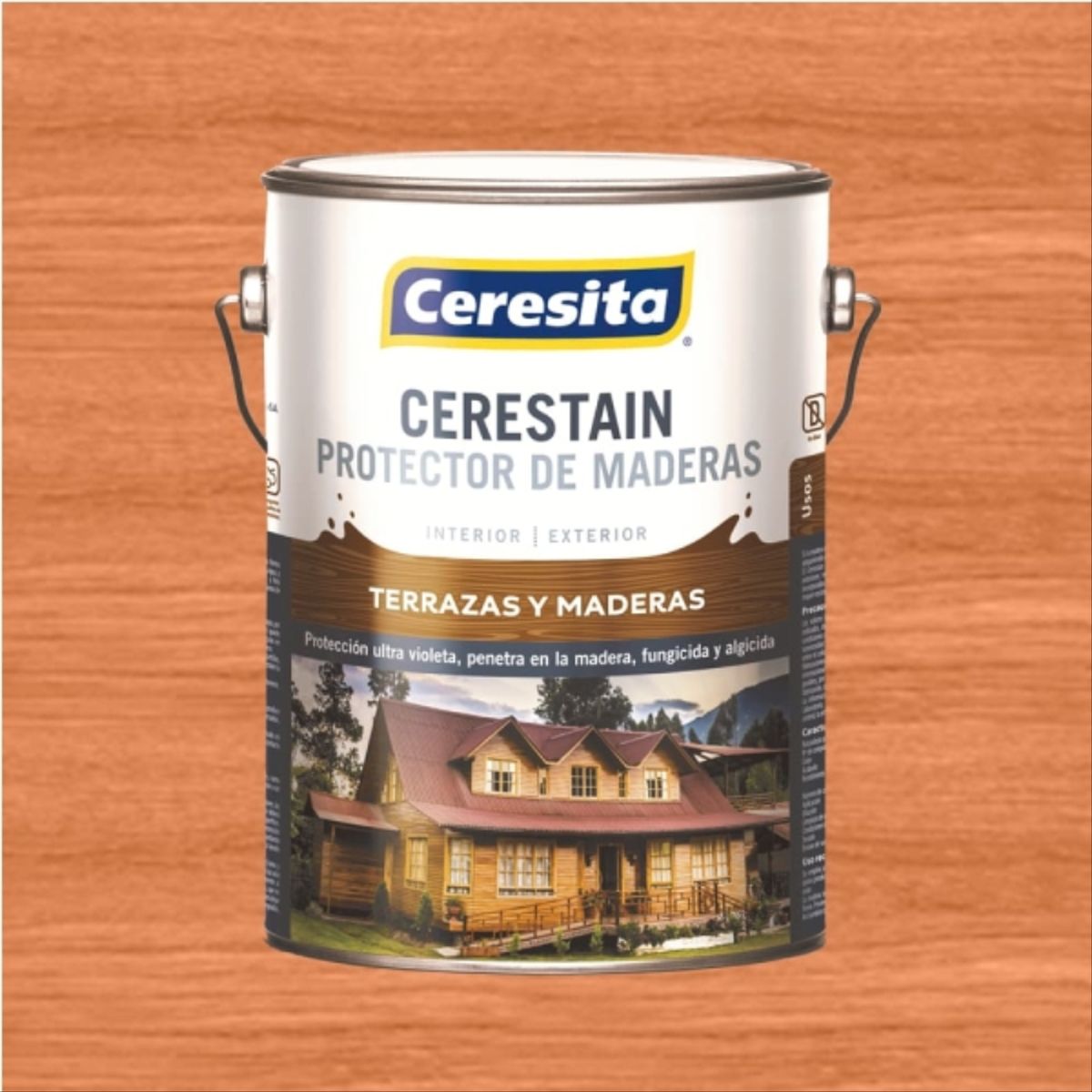 CERESITA - Protector de madera Cerestain caoba 1 gal