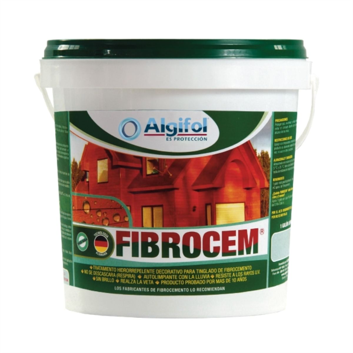 ALGIFOL - Tinte protector para madera castaño 1 gal