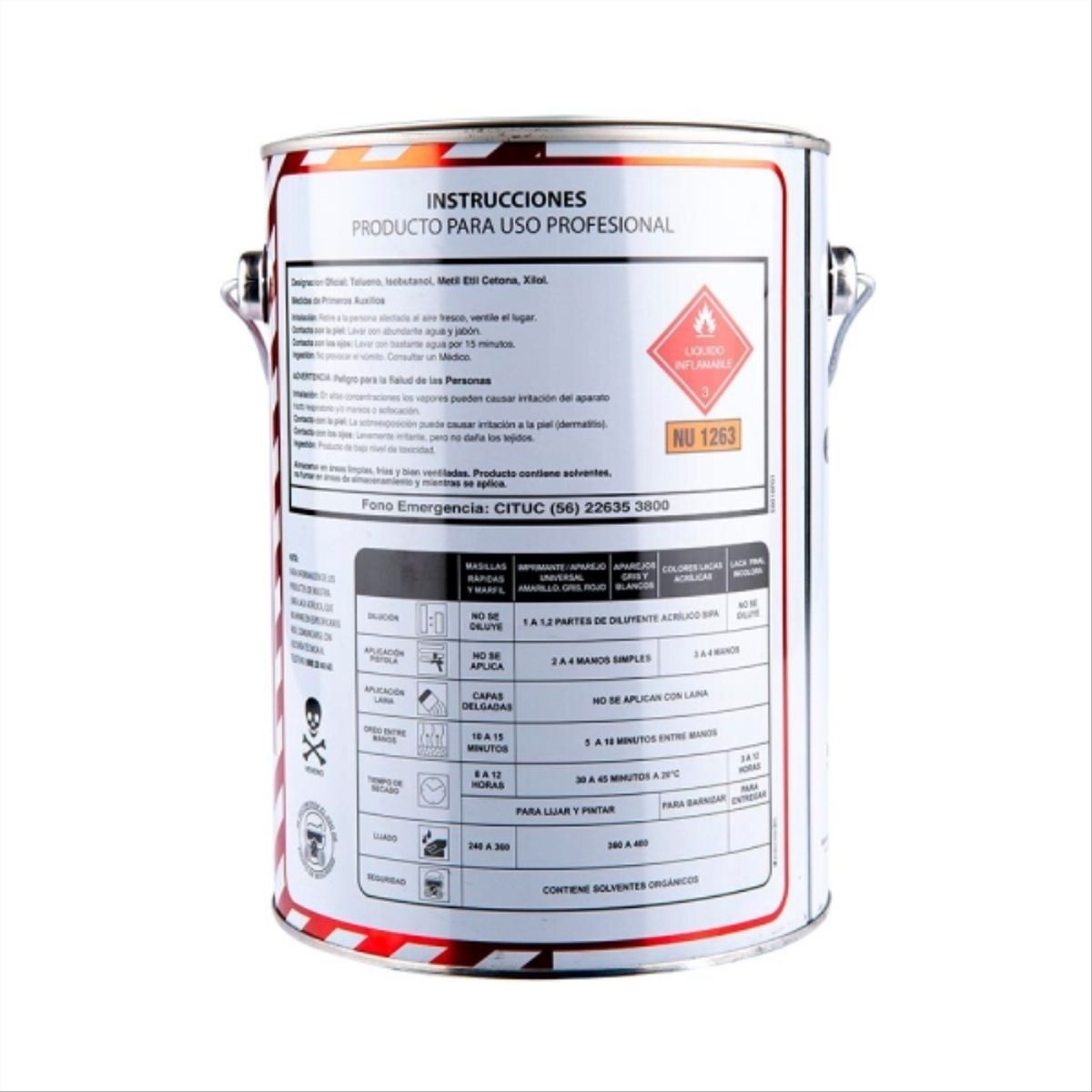 SIPA - Aparejo acrílico blanco 1 gal