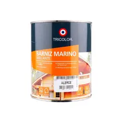 TRICOLOR - Barniz marino alerce 1/4 gal