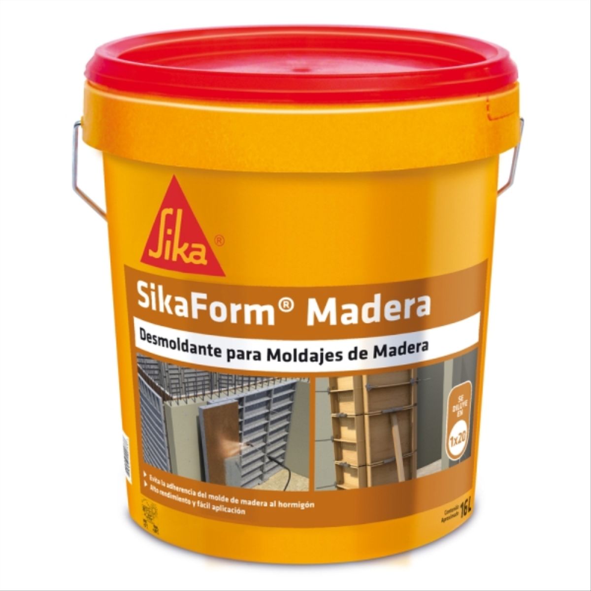 SIKA - Desmoldante madera Sikaform 16lt
