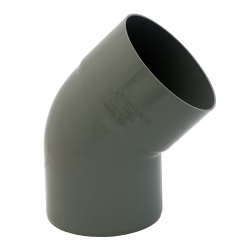 VINILIT - Curva PVC sanitario gris 75mm