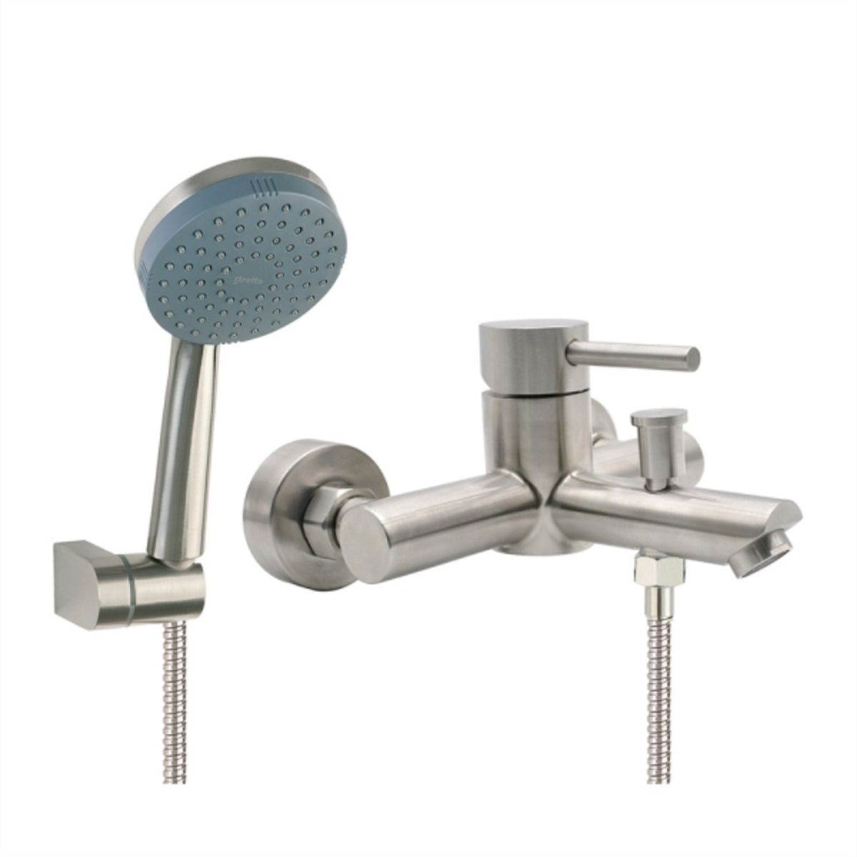 STRETTO - Monomando tina ducha satín Fiorenzo