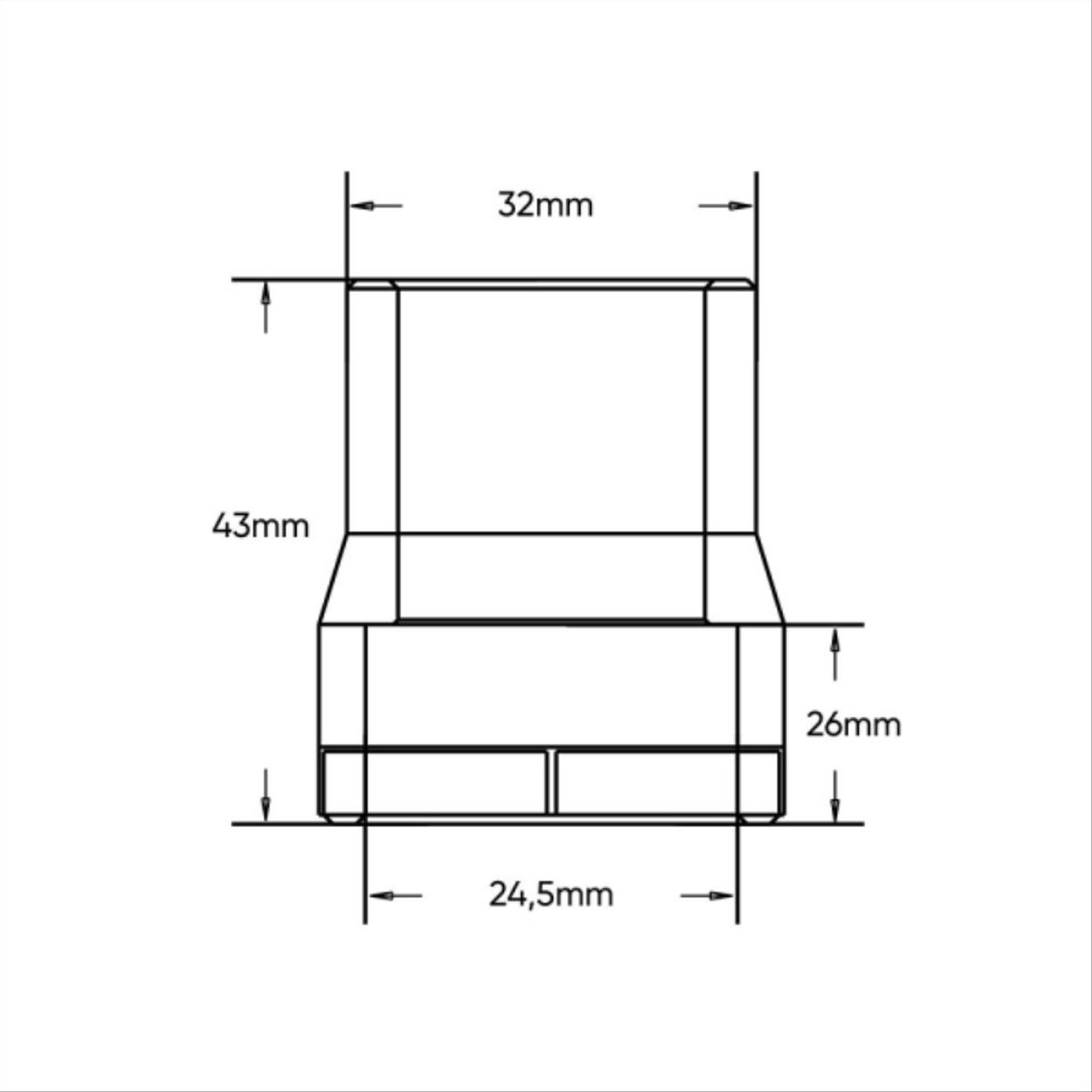 VINILIT - Buje reduccion PPR fusion 32x25mm