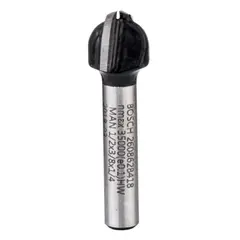 BOSCH - Fresa madera 1/4" media caña 2 filos corte 1/2"