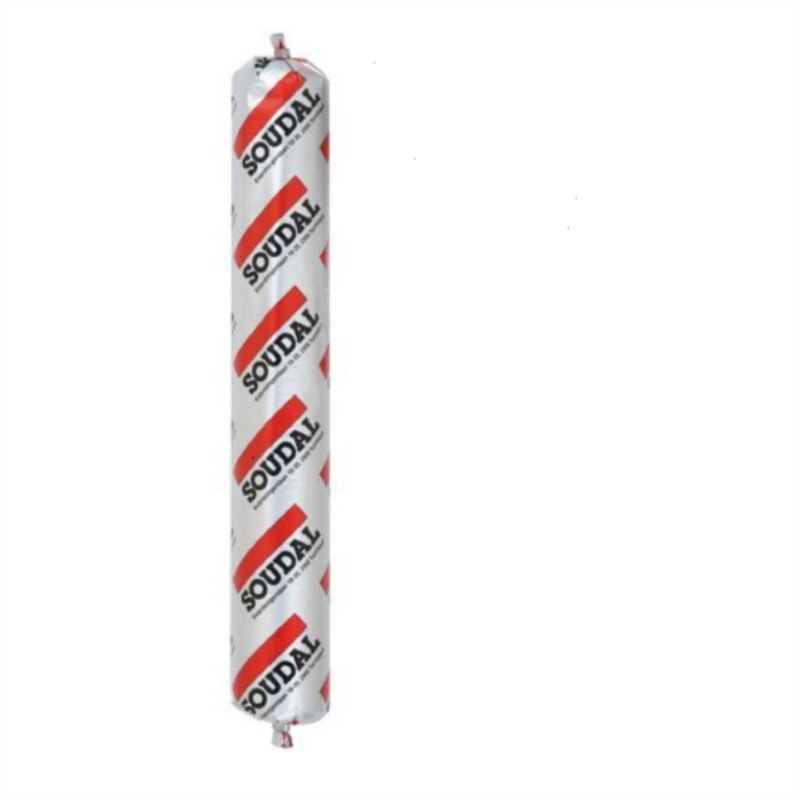 SOUDAL - Sellador poliuretano  Soudalflex gris 600 ml