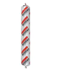 SOUDAL - Sellador poliuretano Soudalflex gris 600 ml